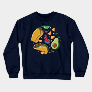 Mexican Food Crewneck Sweatshirt